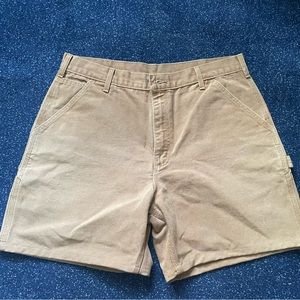 Dark Khaki Carhartt Utility Shorts